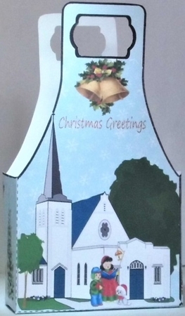 THE SPIRIT OF CHRISTMAS  GIFT BAG by Hazel Underwood