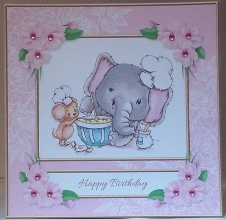Its All About The Cake - Cute Birthday Topper by Hazel Underwood