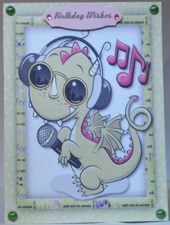 A5, Dino Dinasaur by Hazel Underwood
