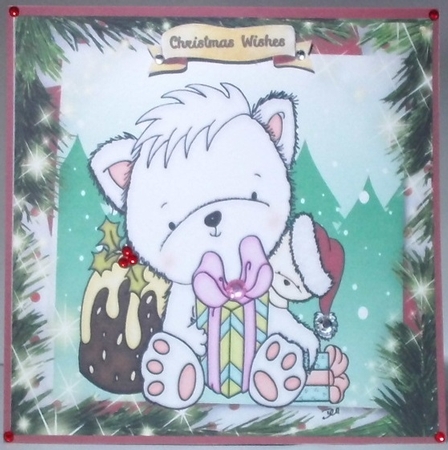 14, Christmas Card fronts with Verse  by Hazel Underwood