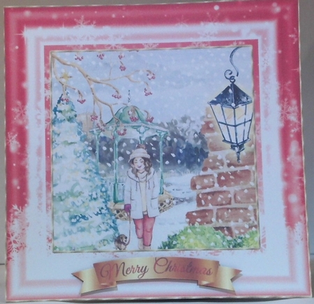 Christmas Village Pyramage 1 by Hazel Underwood