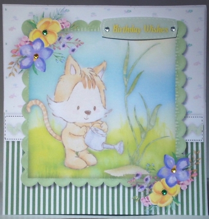 Kittys Garden to Love  by Hazel Underwood