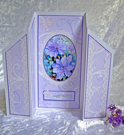 Pretty Butterfly Lace Borders Digital Embellishments by Hazel Kinvig-Paul