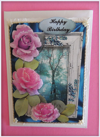 just for you purple roses by Heather Aspery