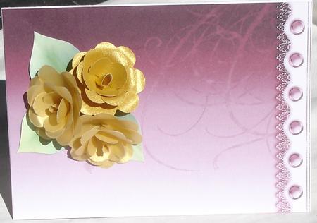 Swirls & Lace Backing Paper 2 by Heather Beechey