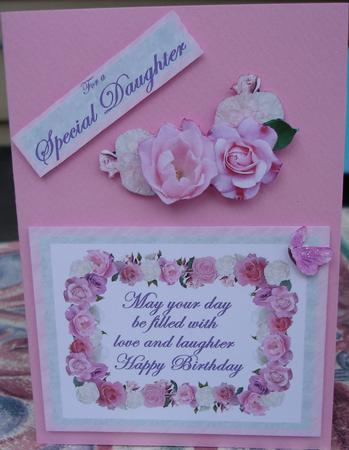 Pink Roses Border by Heather Beechey