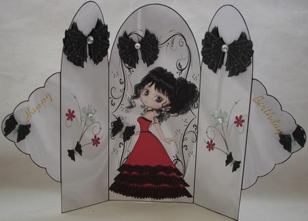 Sweet Little Lady, Trifold by Heather Beechey