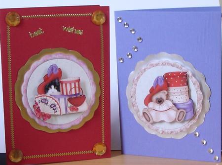 Red Hats and Boxes by Heather Beechey
