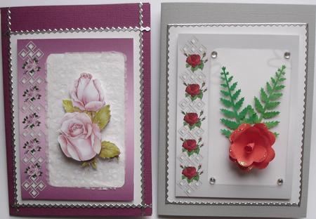 2 Floral Frames by Heather Beechey