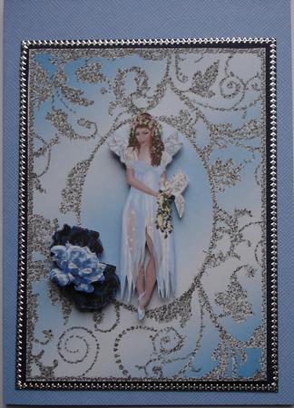 Blue Rose Elegance by Heather Beechey