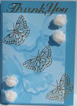 Bright Shade Oriental Butterflies Backing Paper by Heather Beechey