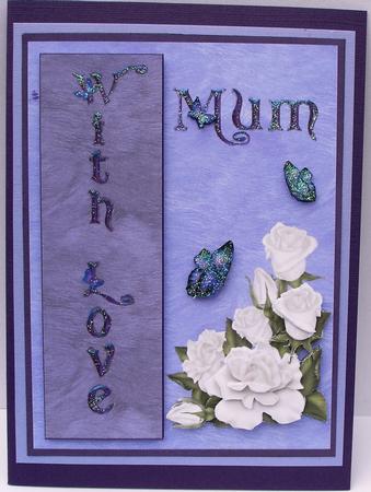 Mum with Love Step by Step with Bookmark by Heather Beechey
