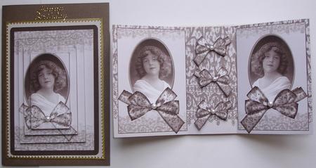 Sepia Vintage and Lace by Heather Beechey