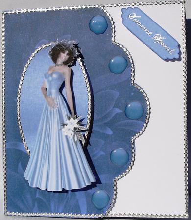 Blue Dream Scallop Edge by Heather Beechey