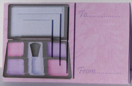 Make Up Mini Money Wallet by Heather Beechey