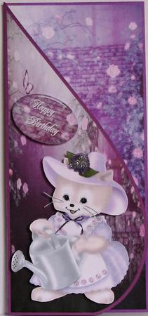 Kitty Teardrop by Heather Beechey