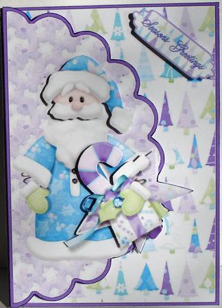 Modern Santa by Heather Beechey