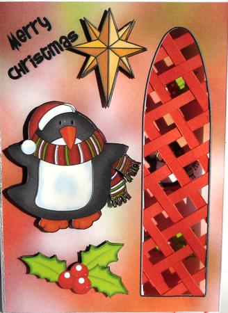 Fat Penguin Side Trellis by Heather Beechey