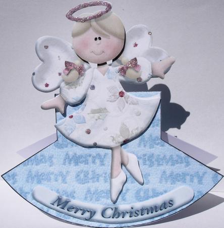 Angel Rocker Card by Heather Beechey