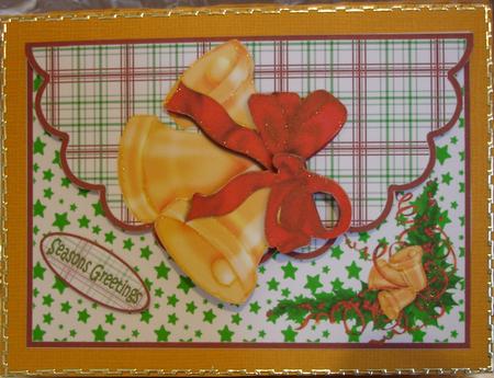 Christmas Bow Bells by Heather Beechey