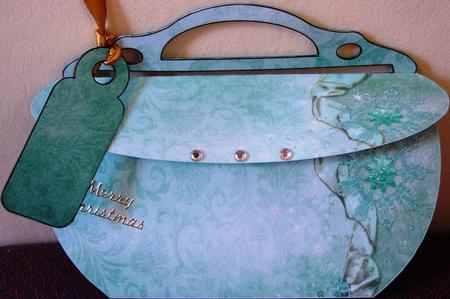 Christmas Handbag Kit by Heather Beechey