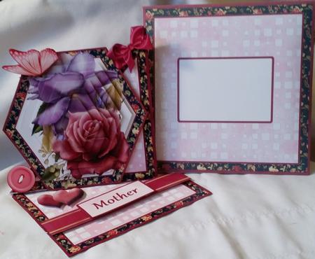 Twisted Easel Kit - Heritage Roses by Heather Beechey
