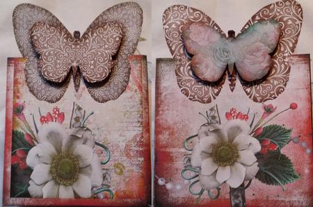 Butterfly - Shape Pinchbag 129 by Heather Beechey