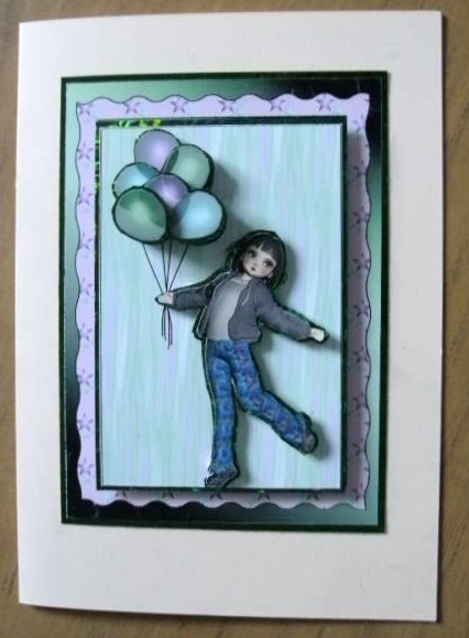 Happy Birthday Teenager - Card Front by Heather Finn