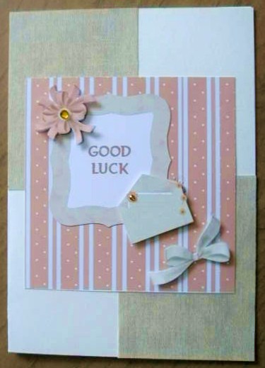Peach Good Luck by Heather Finn