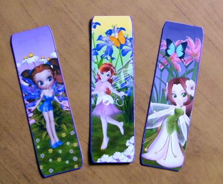 Fairy 2 Bookmarks by Heather Finn