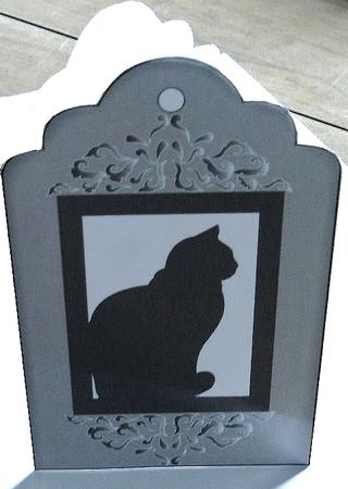 Black Cat Tags by Heather Finn