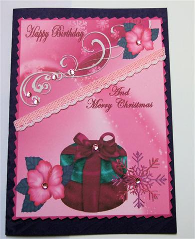 Birthday and Christmas Card by Heather Howes