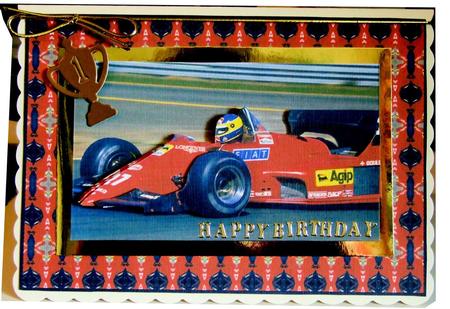 Formula 1 Decoupage by Heather Howes
