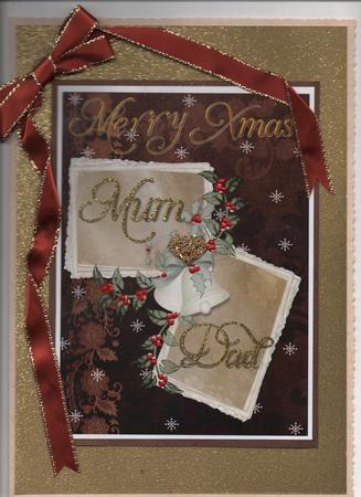 Mum and Dad at Xmas by H Pearson