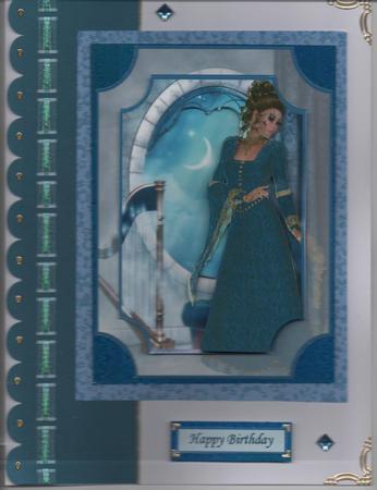 The Harp Player Toppers by H Pearson
