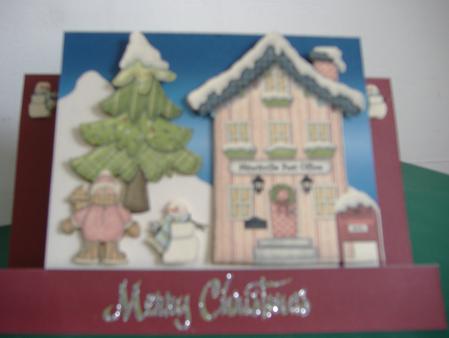 Nitville Christmas Scene Column Fold by H Pearson