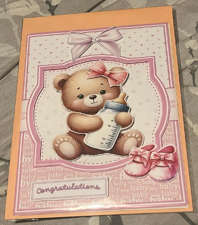 NEW BABY BEARS bumper kit - with decoupage by Heather Shepherd