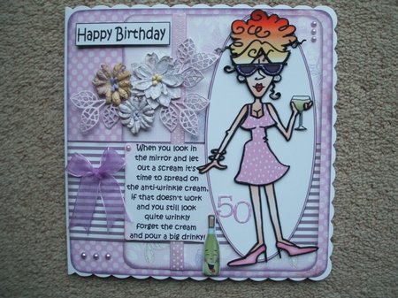 Bumper kit containing 12 ladies humorous topper sheets by heather winslade