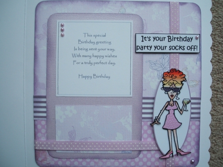 Bumper kit containing 12 ladies humorous topper sheets by heather winslade