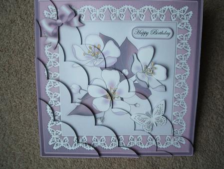 8 x 8 Apple Blossom Kit with Scalloped Corners by heather winslade