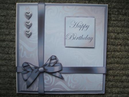 8 x 8 Elegant Flourish Kit with 3D Decoupage by heather winslade