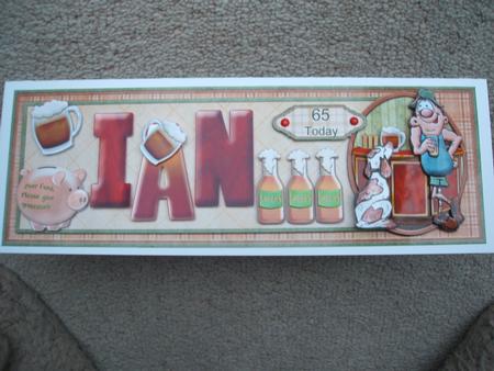Create Any Name Beer at the Pub Card Kit by heather winslade