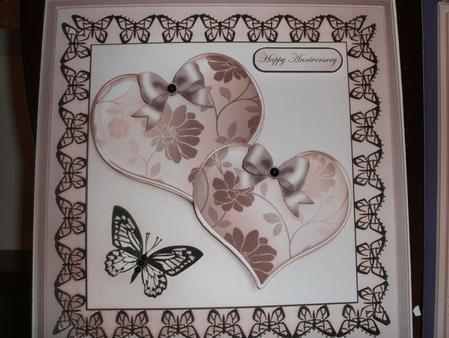8x8 Elegant Romance Kit with 3D Decoupage by heather winslade