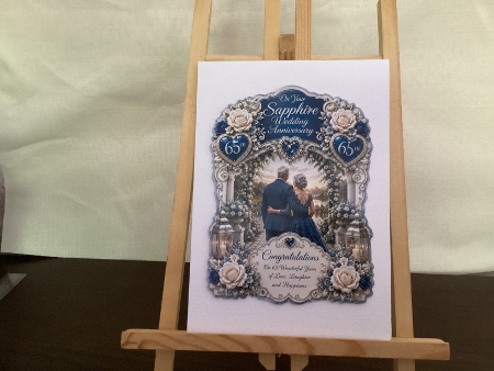 45th anniversary saphire by Heather Howes