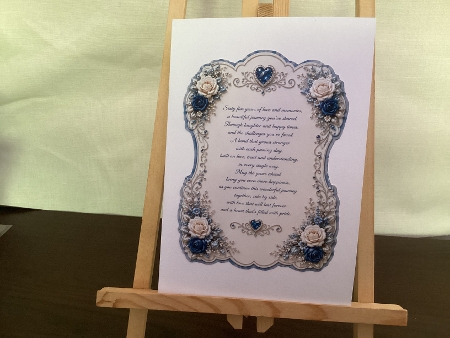 45th anniversary saphire by Heather Howes