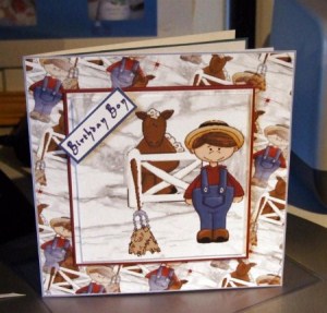 Boy and Horse at the Gate by Heather Howes