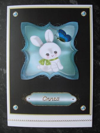Bunny & Butterfly by Heidi Autio