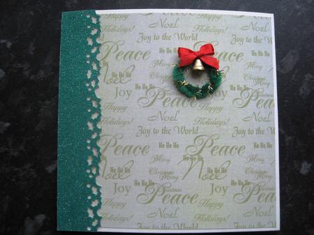 Subtle Shade Christmas Sentiments Backing Paper by Heidi Autio