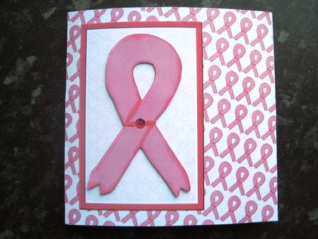 Breast Cancer Ribbon by Heidi Autio
