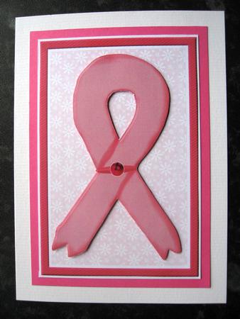 Breast Cancer Ribbon by Heidi Autio